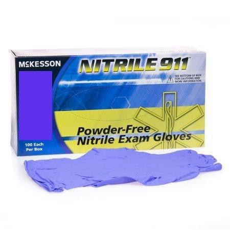 Nitrile 911 Powder-Free Exam Gloves - 100 Count XX-Large