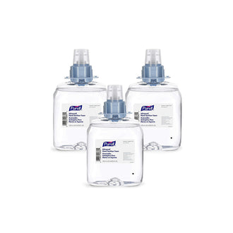 Purell Advanced Hand Sanitizer Foam Refill for FMX-12 Dispenser - 1200 mL, Pack of 4 - No Insurance Medical Supplies