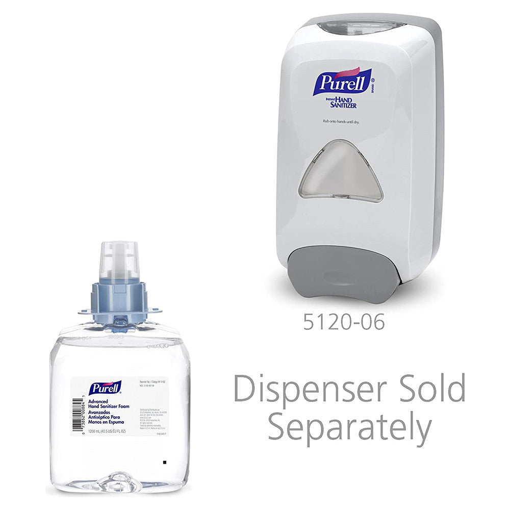 Purell Advanced Hand Sanitizer Foam Refill for FMX-12 Dispenser - 1200 mL