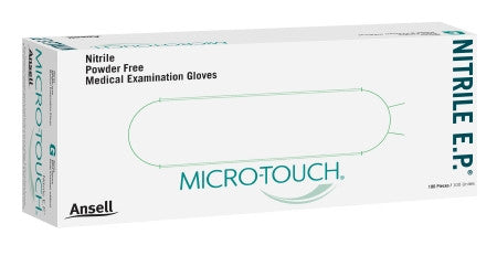 Micro-Touch Nitrile E.P. Exam Gloves - 100 Count Large
