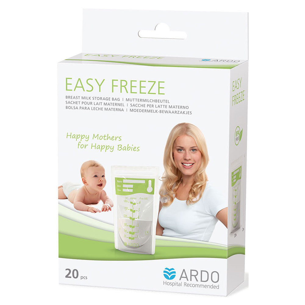 Ardo Easy Freeze Milk Storage Bag, 20 Pieces