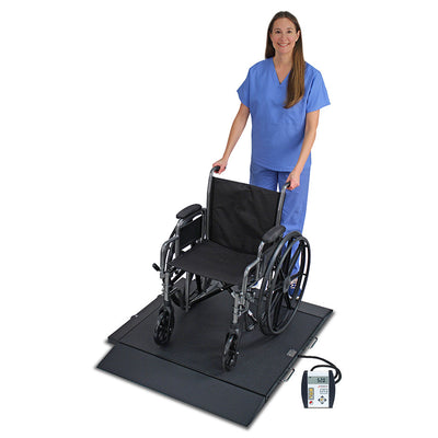 Detecto Portable Digital Scale Wheelchair