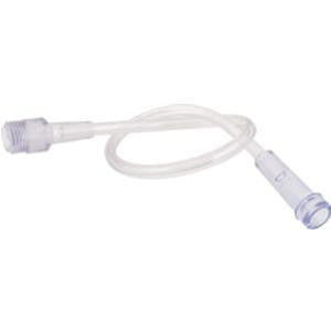 Salter Labs Oxygen Tubing, 1' Clear 3 Channel w/Male Thread Grip
