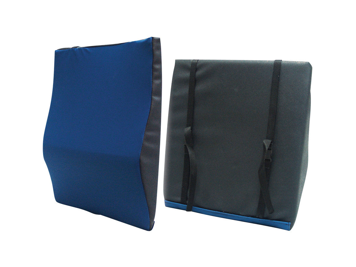 Mason Medical General Use Back Cushion with Lumbar Support - No Insurance Medical Supplies