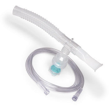 Adult Neb Kit - Disposable - w/ Jet Nebulizer, T-Piece, Mouthpiece, 6-inch Tube, 7ft O2 tube - No Insurance Medical Supplies