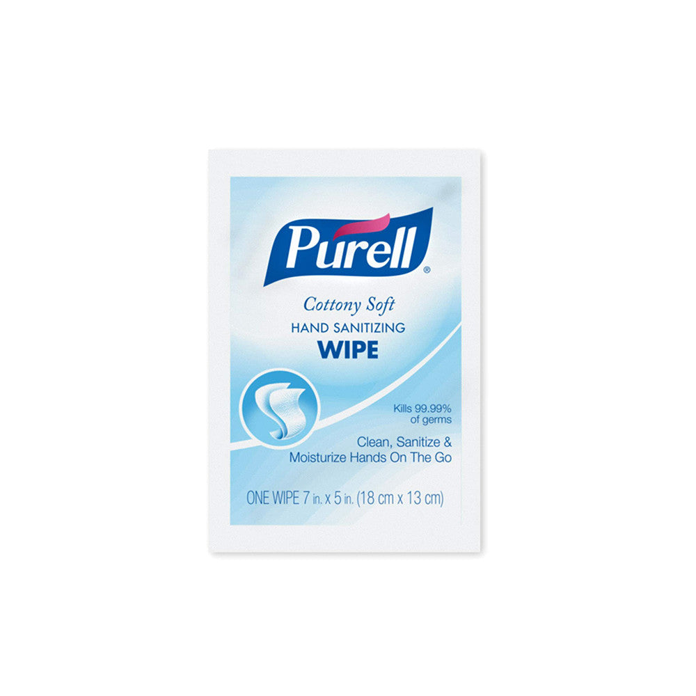 Purell Cottony Soft Hand Sanitizing Wipes Individual Packets - No Insurance Medical Supplies