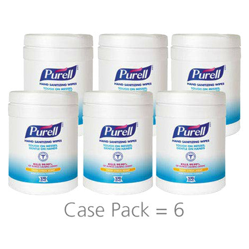 Purell Hand Sanitizing Wipes, Eco-Fit Canister - 270 Count