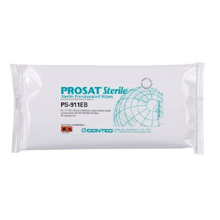 PROSAT Sterile Cleanroom Wipe 30 Count - No Insurance Medical Supplies