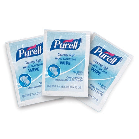 Purell Cottony Soft Hand Sanitizing Wipes Individual Packets