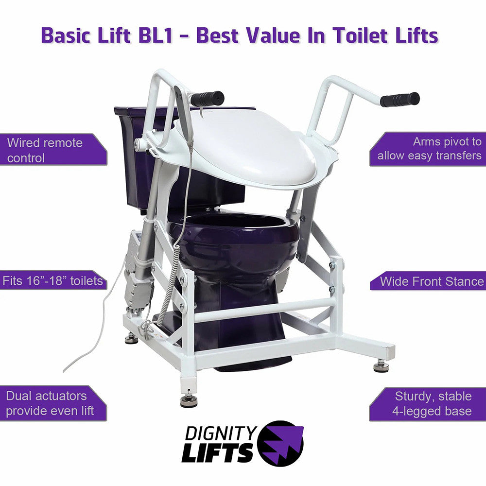 Dignity Lifts Basic Toilet Lift BL1