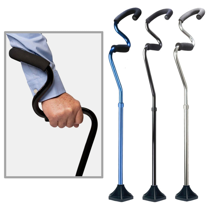 StrongArm Comfort Cane 3 Pack (One of each color)