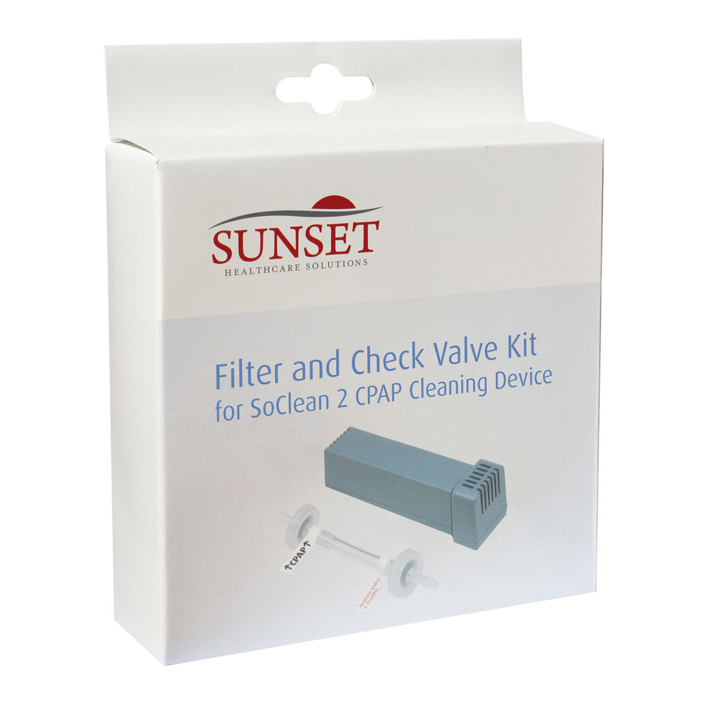 Sunset HCS Filter and Check Valve Kit for SoClean 2 Cleaning Device