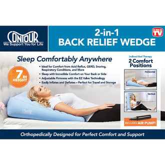 Contour 2-in-1 Back Relief Wedge