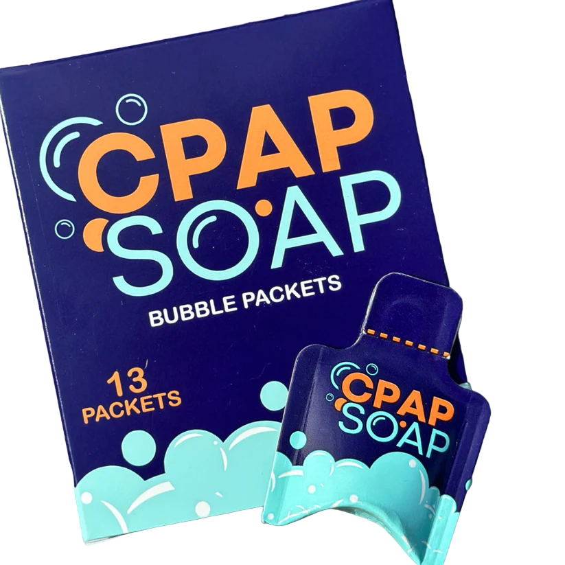 CPAP Soap Bubble Packets - Pack of 13