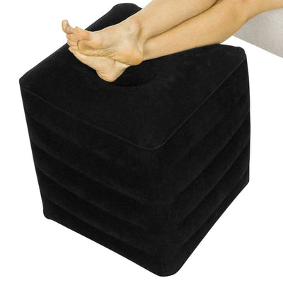 Vive Health Inflatable Foot Rest - Black