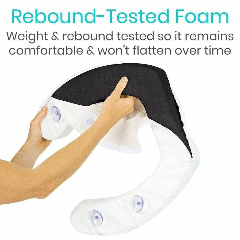 Vive Gel Toilet Seat Cushion Cover - Fits Elongated and Standard Toilet  Models 