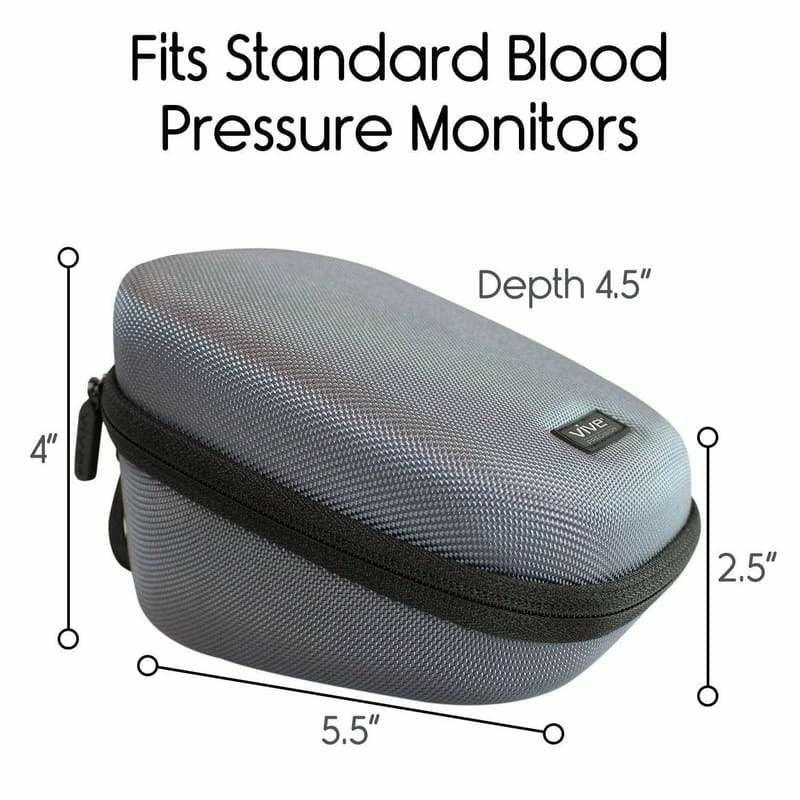 Vive Health Precision Blood Pressure Monitor Case - Gray