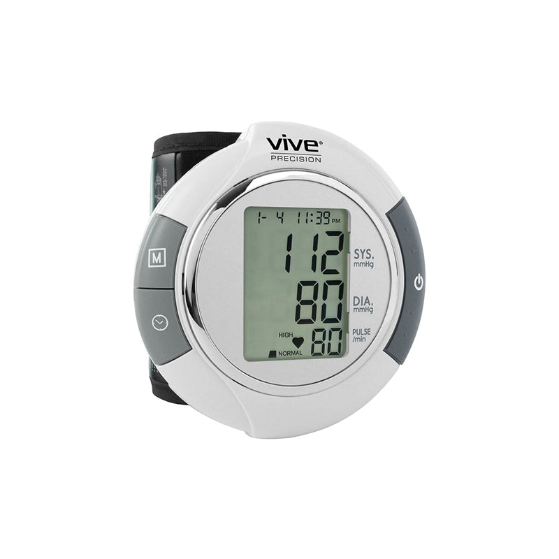 Vive Health Precision Wrist Blood Pressure Monitor - White