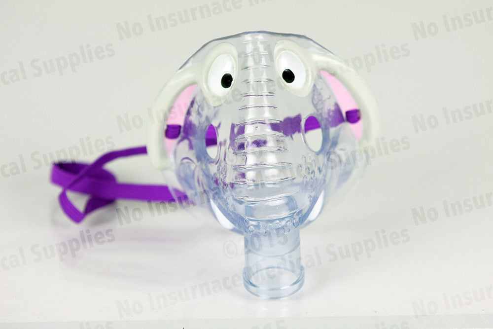 Eden the Elephant Pediatric Aerosol Mask - No Insurance Medical Supplies