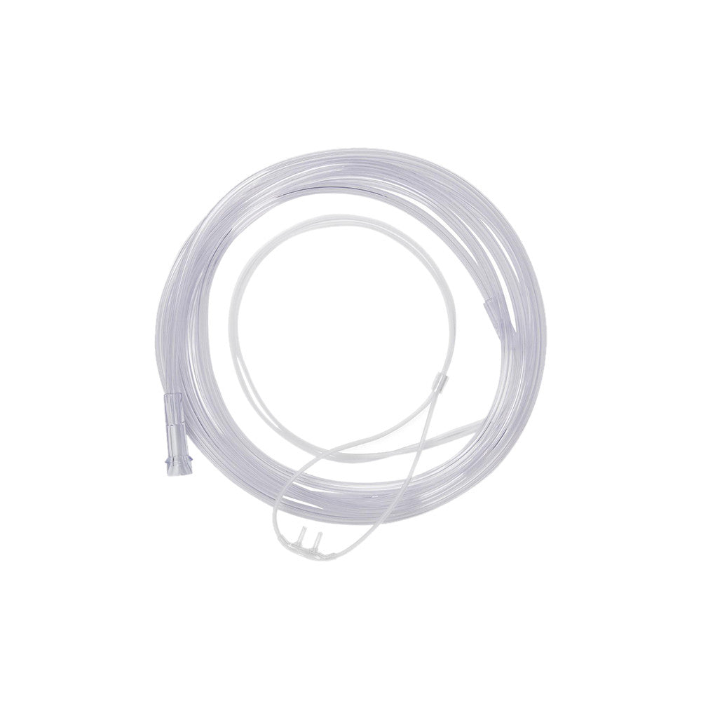 Medline Infant Soft-Touch Oxygen Cannula with Standard Connector - Clear, 7 Feet - No Insurance Medical Supplies