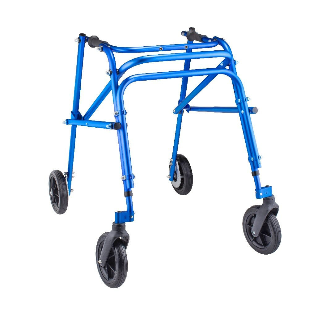 Circle Specialty Kilp 4 Wheeled with 8" Outdoor Wheels - Blue, Medium