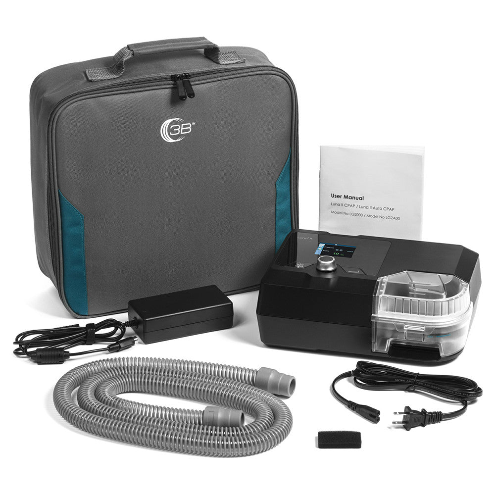 3B Medical Luna II CPAP Machine with Heated Humidifier