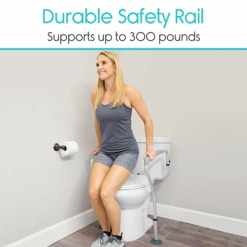 Vive Health | Stand Alone Toilet Rail Safety Frame LVA1023