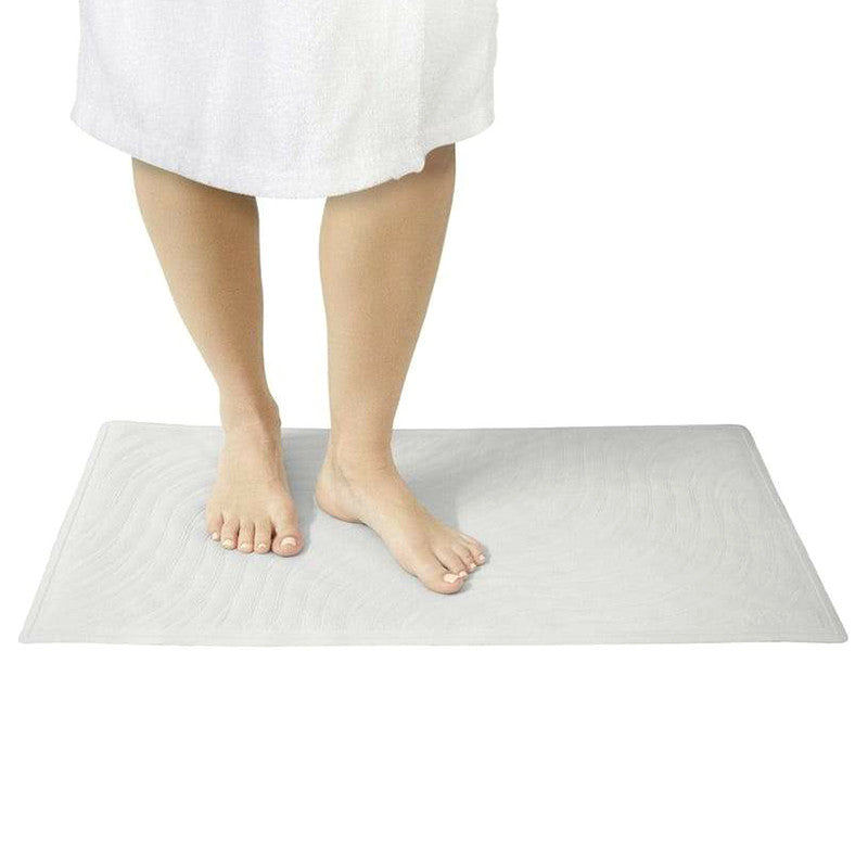 Vive Health 28" x 16" Bathtub Mat - White