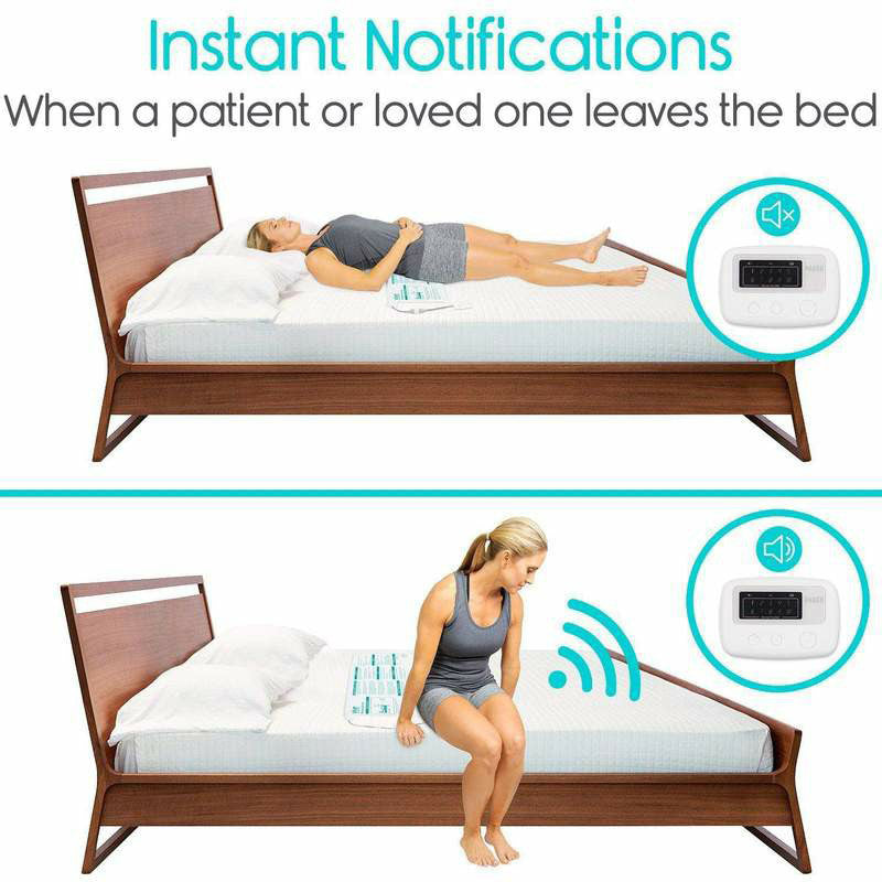 Vive Health Wireless Bed Alarm - White