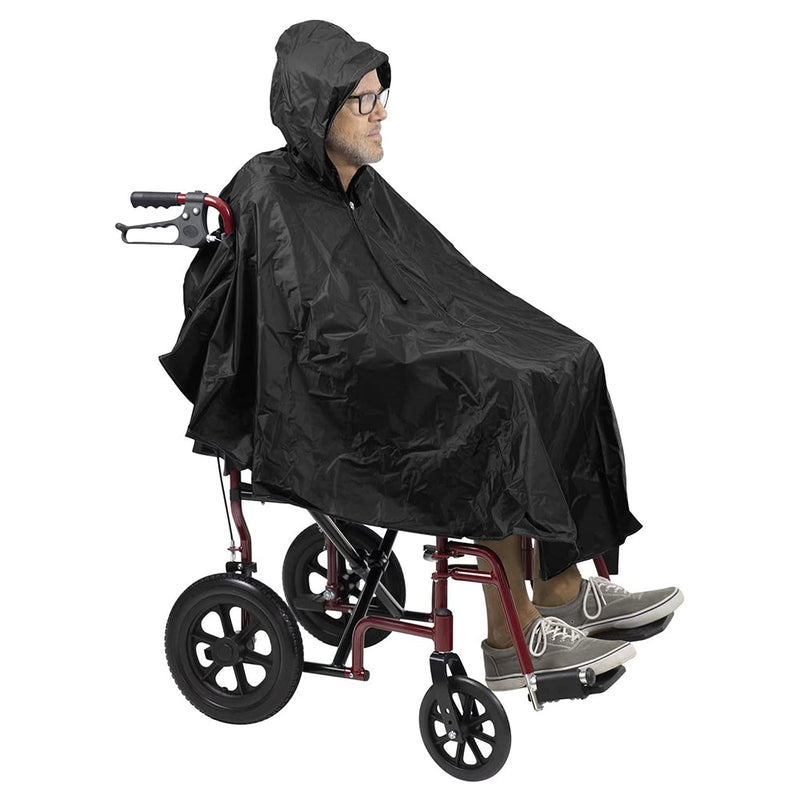 Vive Health Wheelchair Poncho - Black