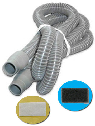 Replacement tubing and filter Kit for System One CPAP Machines