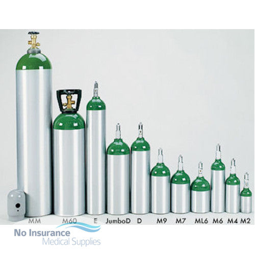 Responsive Respiratory M6/B Oxygen Cylinder Tank - Refurbished