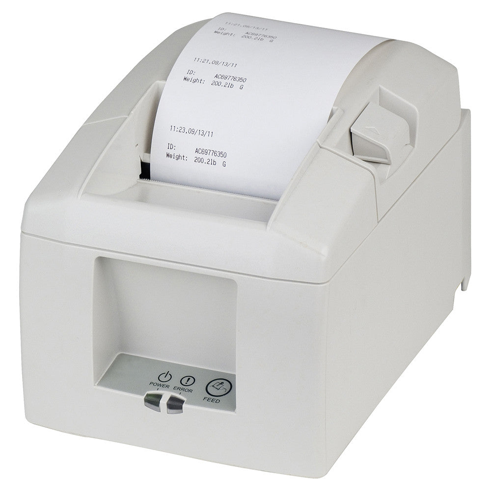Detecto Thermal Tape Printer with 40 Column and RS232 Interface - White