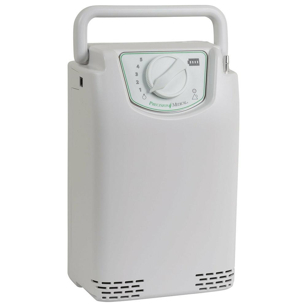 Advanced Aeromedical Precision Medical 5L EasyPulse Portable Oxygen Concentrator with Carry ...