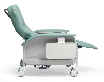 Graham Field Lumex Deluxe Clinical Care Recliner with Fully Upholstered Arms
