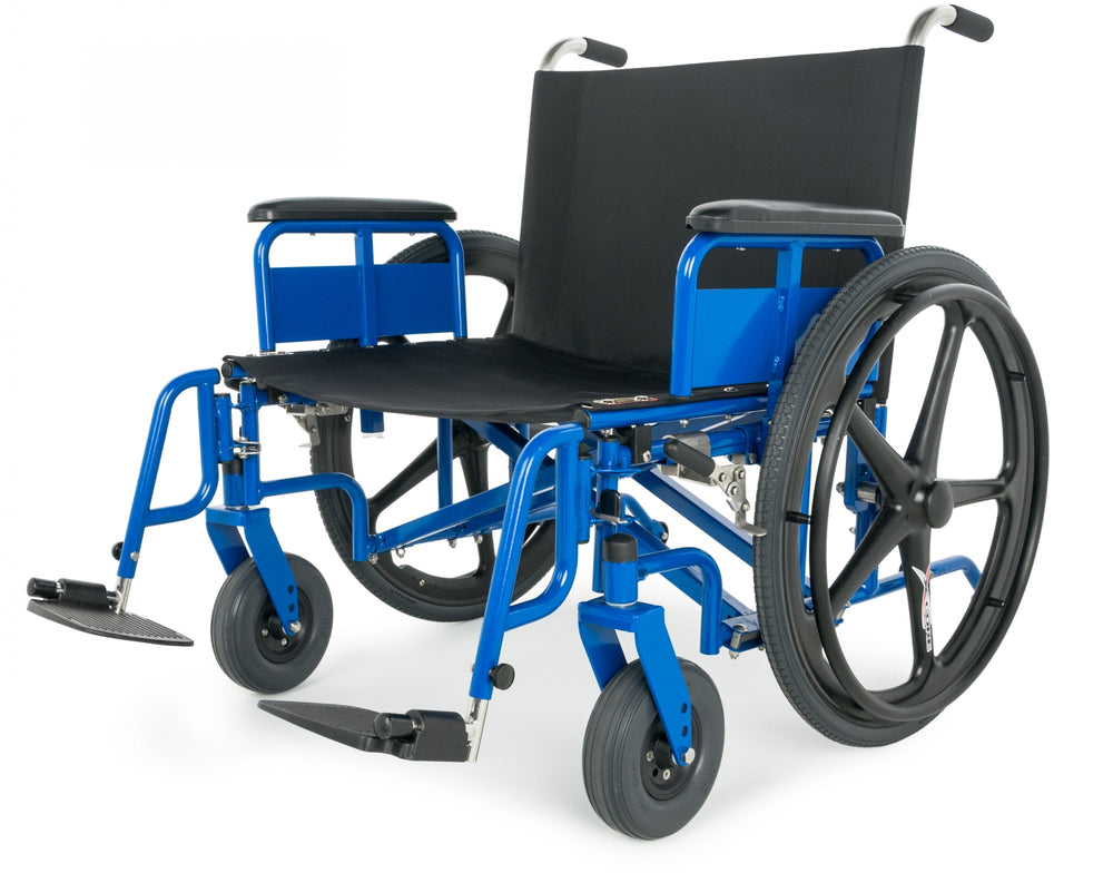 Graham Field MRI Non-Magnetic Wheelchair Full Length Arm Swing-Away Footrest