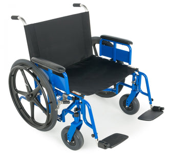 Graham Field MRI Non-Magnetic Wheelchair Full Length Arm Swing-Away Footrest