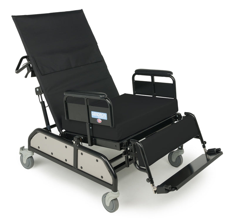 Graham Field Tilt Reclining Bariatric Chair Full Arm with Foot Board and Pad