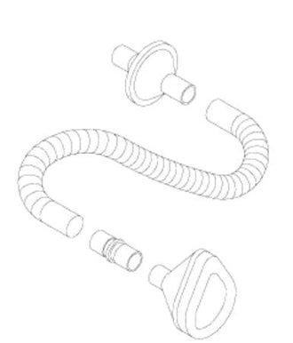 Philips Respironics Adult Cough assist Circuit, 3 Foot