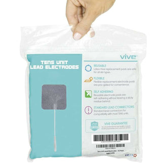 Vive Health Lead Electrodes (2" x 2") - 10 Sets of 4