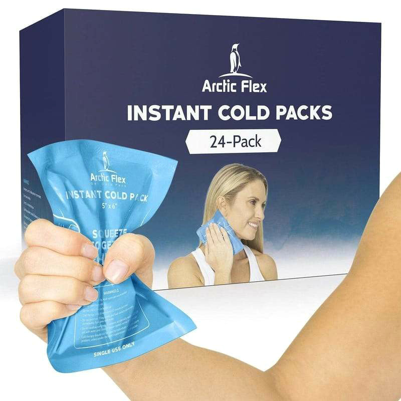 Vive Health Arctic Flex Instant Cold Packs, Pack of 24