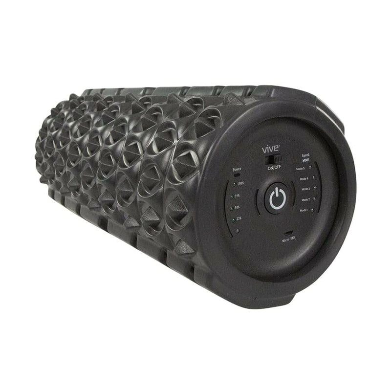 Vive Health Vibrating Foam Roller - Black