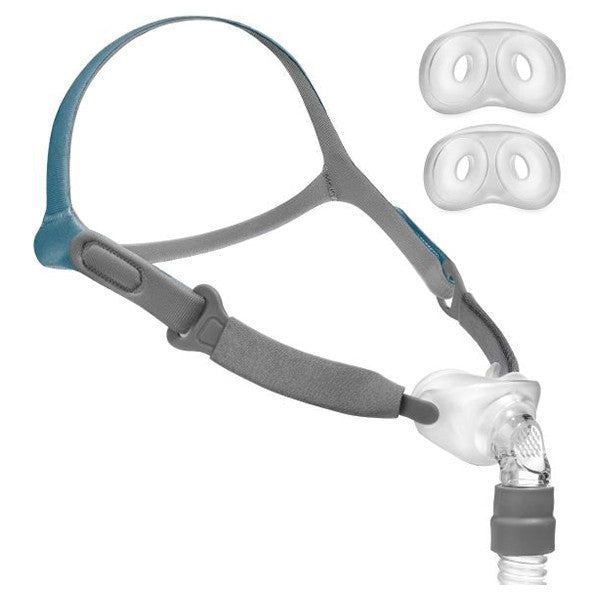 3B Medical Rio II Nasal Pillow CPAP Mask with Headgear - FitPack - No Insurance Medical Supplies