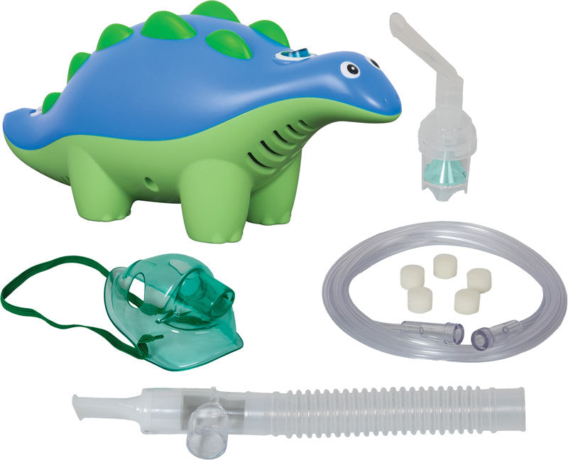 Roscoe Medical Dinosaur Pediatric Nebulizer System with Disposable Neb Kit