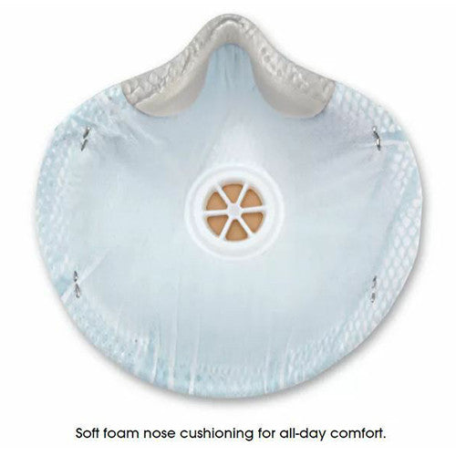 Moldex Respiratore AIR 315501 FFP2 / V NR D Con Valvola Di Esalazione Ffp2 D 10 X Maschera Respiratori 23011553 - Foto 2