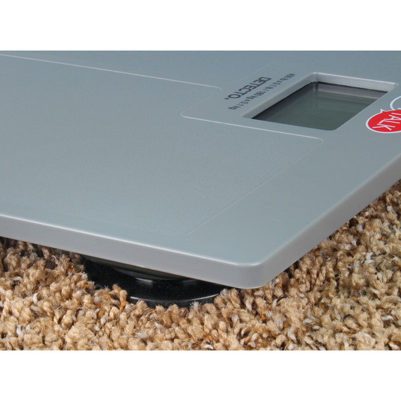 Detecto Talking Home Health Scale for Textured Platform Surface, 400 lb x 0.1 lb