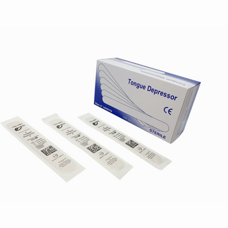 Tongue Depressor, 6", Sterile/Non-Sterile - Box of 100