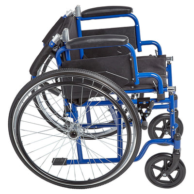 Circle Specialty Ziggo Lightweight Wheelchair for Kids - Blue, 16 inch