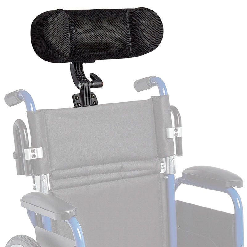 Circle Specialty Headrest with Adjustable Mounting Bracket Wheelchair - Black