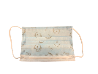 Kids 3-PLY Disposable Surgical Mask w/Elastic Ear Loop, Pink/Blue - No Insurance Medical Supplies